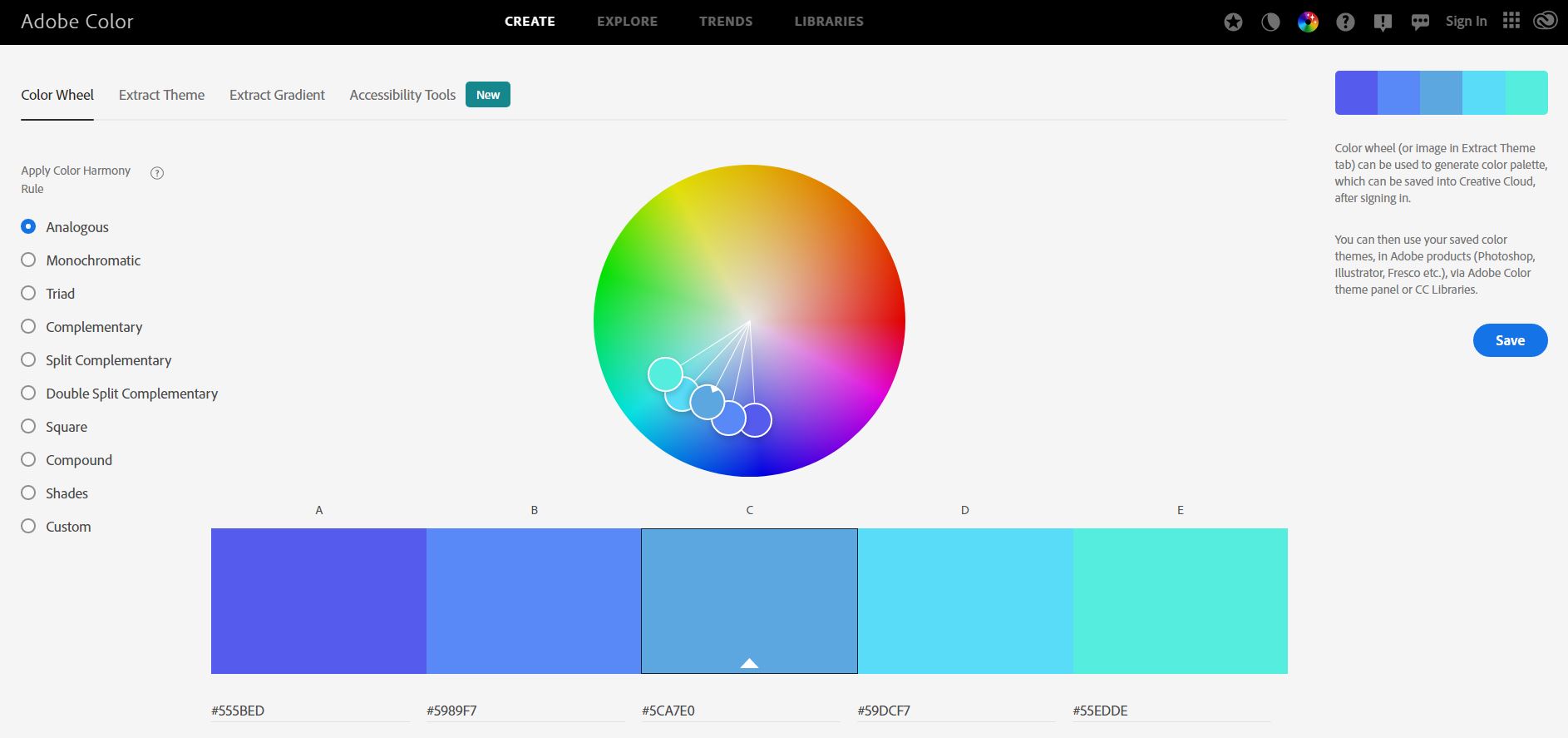 ۷ وب‌سایت برای انتخاب پالت رنگ-اپلیکیشن‌ساز آنلاین موبایل پازلی-puzzley.net 3